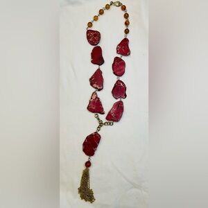 Red Stone Necklace